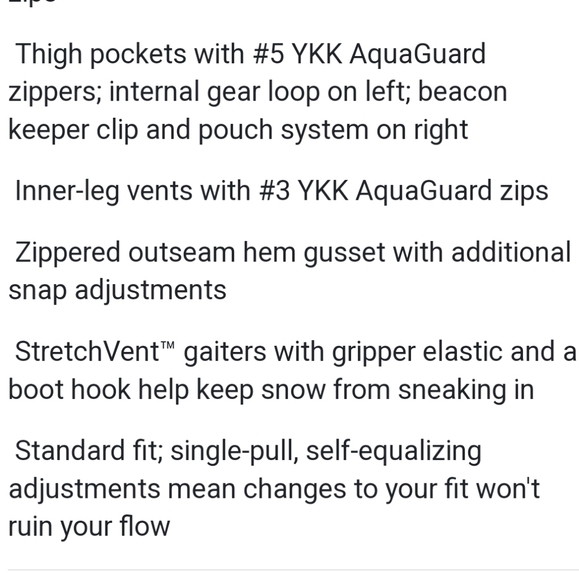 NWT Women's size M North Face ski bib - Picture 8 of 10